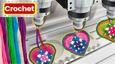 cnc crochet machine|are there machines that crochet.